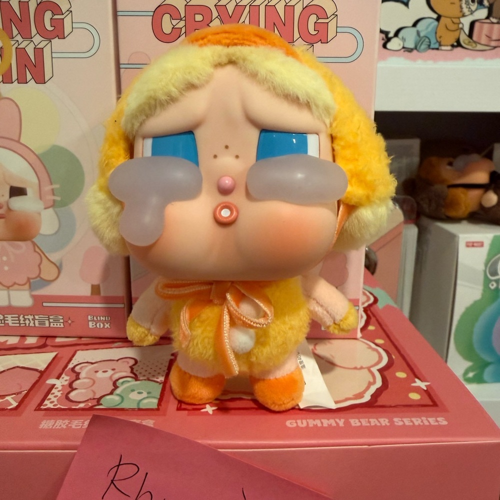 Cry Baby “Crying Again” Series Plushie Pendant – New & Authentic